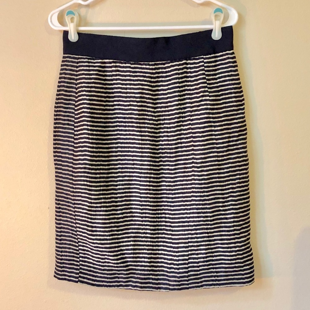 Loft striped skirt